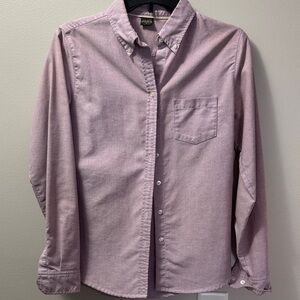 Eddie Bauer lavender Button Down Shirt